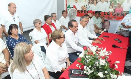 Jorge Terán presentó su comité de campaña