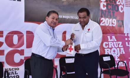 Soledad apoya colecta Cruz Roja 2019