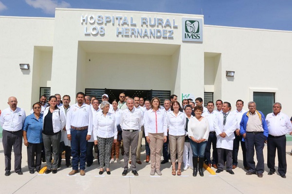 Entregan hospital rural de “Los Hernández”