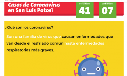 A DISPOSICIÓN EL MICRO SITIO www.slpcoronavirus.mx