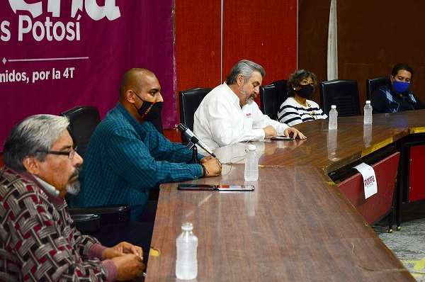 Respalda Morena SLP  a diputadas y diputados locales