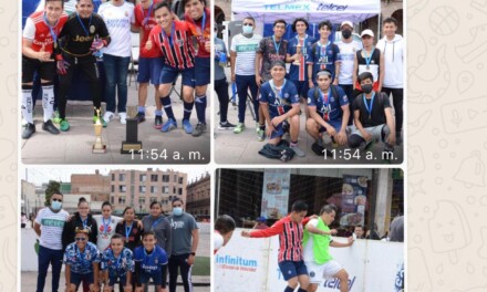 Surgen campeones del Torneo de street soccer