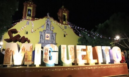 Nuevas letras monumentales en Barrio de San Miguelito